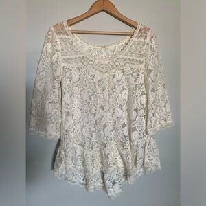 Free People Peplum Top